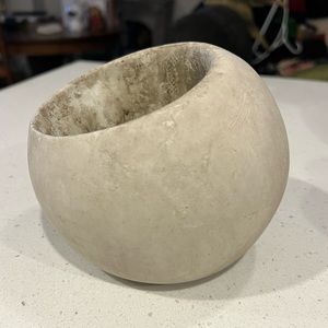 Concrete Slanted Planter
